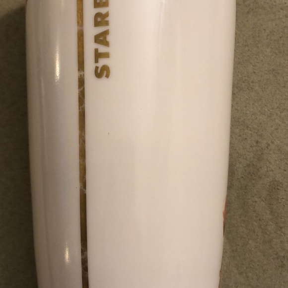 ☕️🌹 Limited Edition Christmas 2015 Starbucks Ceramic Tumbler 10 oz. - Picture 7 of 15